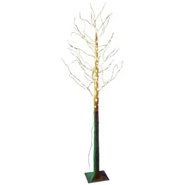Gartenpirat LED-Baum Birke 210 cm 180 LED warm-weiß mit Timer für außen