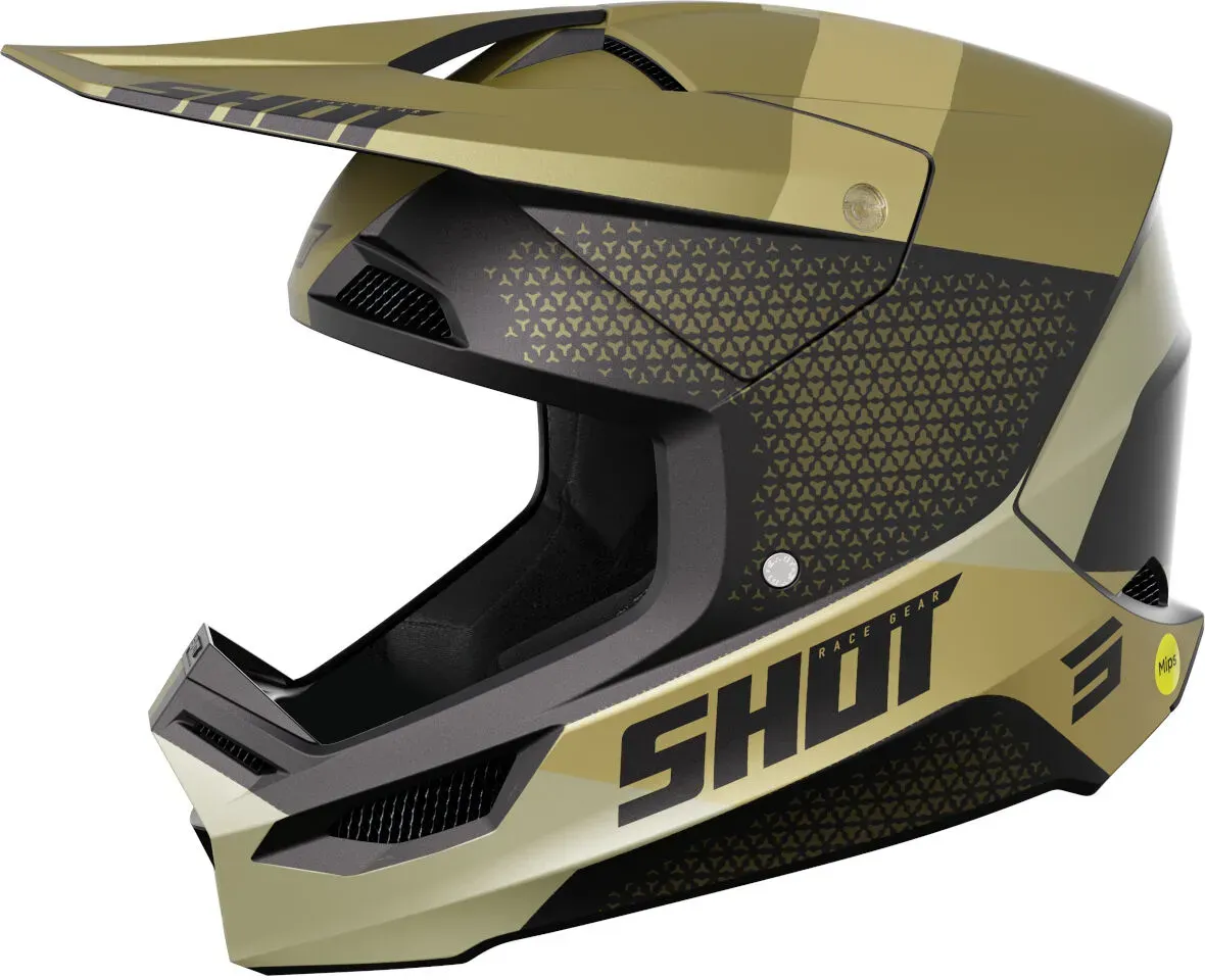 Shot Race Ridge Motorcross Helm, 2XL Voorman