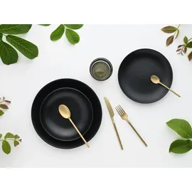 CreaTable Magic Black Tellerset 12-tlg. schwarz