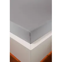 Hefel Spannbettlaken Jersey-Lyocell 90 x 120 - 190 x 220 cm grau