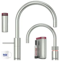 bietal® Quooker Nordic Round Twintaps mit PRO3 Reservoir & CUBE Voll-Edelstahl *inkl. 7 JAHRE GARANTIE*
