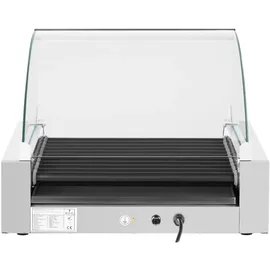 Royal Catering Hot Dog Grill - 11 Rollen - Teflon