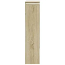 vidaXL Heizkörperverkleidung Sonoma-Eiche 205x21,5x83,5 cm