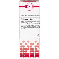 Euphrasia extern, Tinktur zum äußerlichen Gebrauch