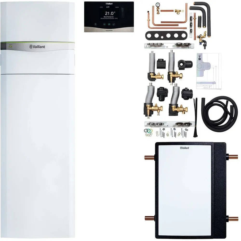 Vaillant Wärmepumpenpaket 4.6207 flexoCOMPACT exclusive VWF 58/4 mit fluoCOLLECT