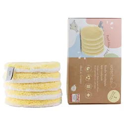 Waschies Baby-& Kinderwaschpads Pastel Yellow 5er Set