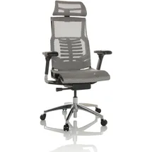 HJH Office POFIT GEN2 Netzstoff Hellgrau