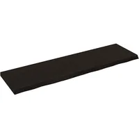 vidaXL Wandregal 180 x 50 x 6 cm Dunkelbraun