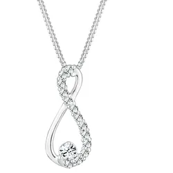 Elli Infinity Unendlichkeit Kristall Silber 45 Damen 