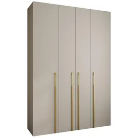 abiks möbel Drehtürenschrank COMO 170 x 245,5 x 50 cm Gold