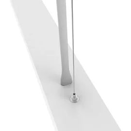 YEELIGHT 1-flg. 11 cm rund weiß Acryl Metall