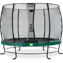 EXIT TOYS Elegant Trampolin 305 cm inkl. Economy Sicherheitsnetz grün