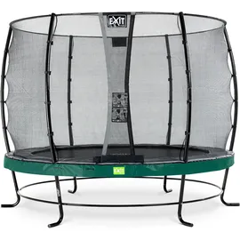 EXIT TOYS Elegant Trampolin 305 cm inkl. Economy Sicherheitsnetz grün