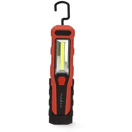 Nedis Arbeitsleuchte - 4 W - Batteriebetrieben - 5 V DC - Eingebautes Lithium Ion - Wiederaufladbar - Lichtdauer: 5 h - 300 lm - Lichtbereich: 20 m