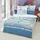 KAEPPEL Wikinger Tiere Blau 135 x 200 cm + 80 x 80 cm