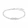 Lotus Silver Zartes Silberarmband mit Zirkonen Infinity LP1859-2/1 Silber/Weiß 16 cm