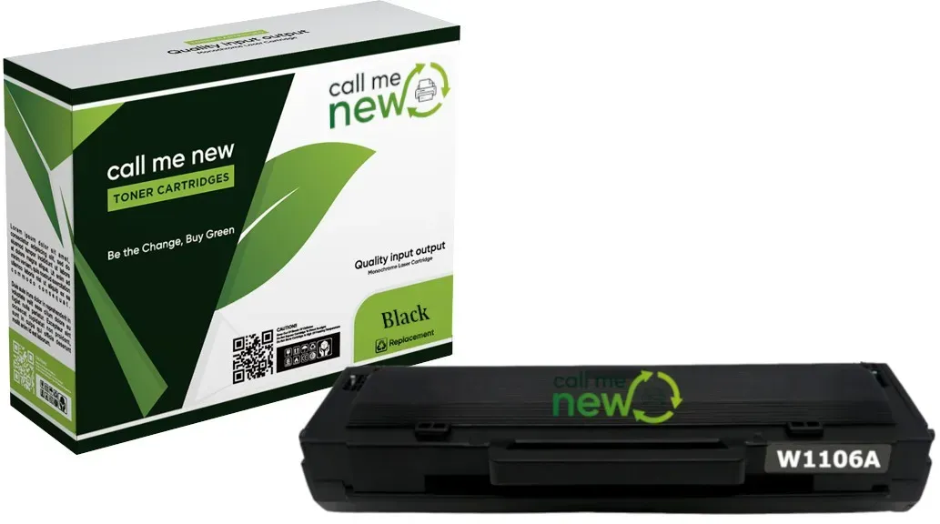 Callmenew Toner für HP W1106A Laser 107 MFP 130 135 138 138 138