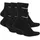 Nike Everyday Cushioned Knöchelsocken 6er Pack schwarz/weiß 34-38