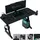 SENSE7 Nomad Basic, Gaming Tisch 140x60, PC Tisch mit Kopfhörerhaken, Getränkehalter, Controller Halter, Gaming Computertisch mit Kohlefaseroberfläche, Ergonomischer Gaming Desk