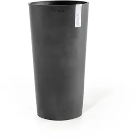 Ecopots Amsterdam Ø 34 x 66 cm Dunkelgrau