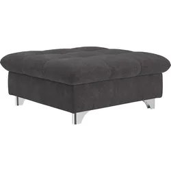 Hocker COTTA "Gemini", schwarz, Struktur fein, Hocker
