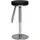MID.YOU Barhocker 360° drehbar 39 x 25 cm Schwarz