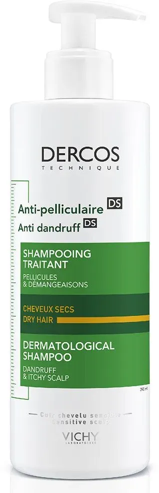 Vichy Dercos Anti-Schuppen-Pflegeshampoo bei trockenem Haar