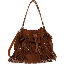 SURI FREY Schultertasche Umhängetasche SFY Becky Beutel Cognac braun - Braun