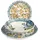 H&H Sicily Tafelservice 18-tlg. mehrfarbig