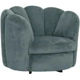 Landscape Cocktailsessel, Petrol, Metall, 97x76x90 cm, Stoffauswahl, Sitzfläche 360° drehbar, Wohnzimmer, Sessel, Cocktailsessel