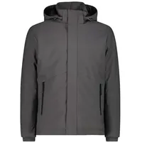 CMP CMP, JACKET SNAPS HOOD, 34K0197, Dark Grey, 58,