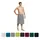 Lanudo Lanudo® Herren Saunakilt Pure Line, 100% Baumwolle, 400g/m, antibakteriell, Größen S/M/L/XL S/M Silber
