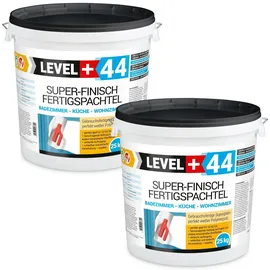Level + Fertigspachtel 50 kg Q4 perfekt glatt