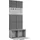 ax living Garderobenschrank Rosanno I 80,6 x 204 x 40 cm Weiß