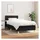 vidaXL Boxspringbett 100 x 200 cm Schwarz