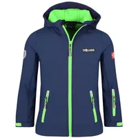 TROLLKIDS Softshelljacke Oslofjord in navy/green | Gr.: 140