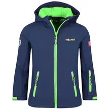 TROLLKIDS Softshelljacke Oslofjord in navy/green | Gr.: 140