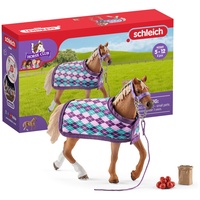 Schleich Horse Club Englisches Vollblut mit Decke 42360