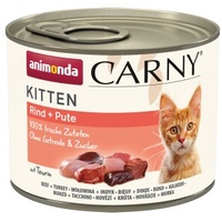 animonda Carny Kitten Pute & Rind 24x200 g