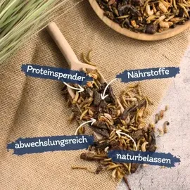 Lyra Pet Lyra Pet® Protein Boost Insekten Mix - mit Mehlwürmern, Shrimps & Grashüpfern 5 kg