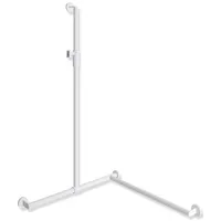 Hewi System 900 Duschhandlauf mit Haltegriff 1250 x 765 x 765 mm weiß