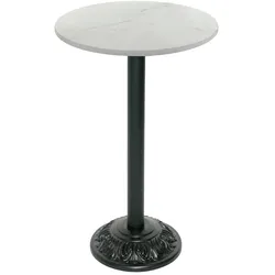 Restootab Stehtisch Bistrot-Stil Ø60cm - Modell Marmor Paros