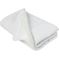 Dormir Komfort Basic Topper , 180x200 , 2,5 cm hoch, Matratzenschoner für idealen Schutz der Matratze, mit Eckgummis, Füllung 100% Polyester
