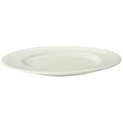 Maastricht Porselein Maastricht Porzellan Teller Lux 21 cm Offwhite Porzellan 2 Stück
