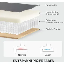 Homcom Elektrischer Relaxsessel Fernsehsessel mit Liegefunktion, Schaukelfunktion, USB- und USB-C-Anschlüsse Drehbar Liegesessel mit Verstellbarem Rückenlehne, Grau