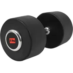 Kurzhantel Profi Gummi 2.5-50 KG SCHWARZ|SCHWARZ|SCHWARZ 37.5 kg