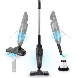 Duronic Bodenstaubsauger, VC9 Bodenstaubsauger, 2-in-1 Handstaubsauger und Stielstaubsauger, Inkluviv Bodenbürste für Tierhaar und Zubehör, Beutellos HEPA Filter, 600 Watt, Staubsauger für Auto, Kabelgebunden