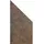 GROJA Sichtschutzmatte HPL 90 x 180/90 cm Rostoptik