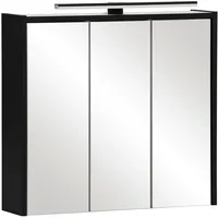 Tchibo - Spiegelschrank »Emmik« - 65x16x62,5cm - schwarz -