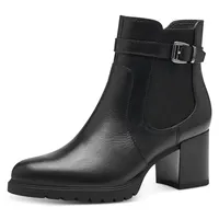 Tamaris Stiefelette mit trendiger Zierschnalle am Schaftrand schwarz 42 EU